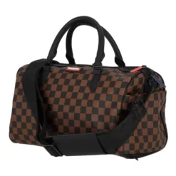 Mini Fransk Maskine Duffle Taske Brun/Sort
