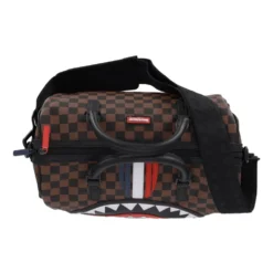 Mini Fransk Maskine Duffle Taske Brun/Sort