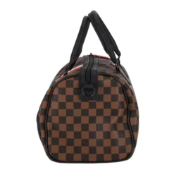 Mini Fransk Maskine Duffle Taske Brun/Sort