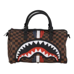 Mini Fransk Maskine Duffle Taske Brun/Sort