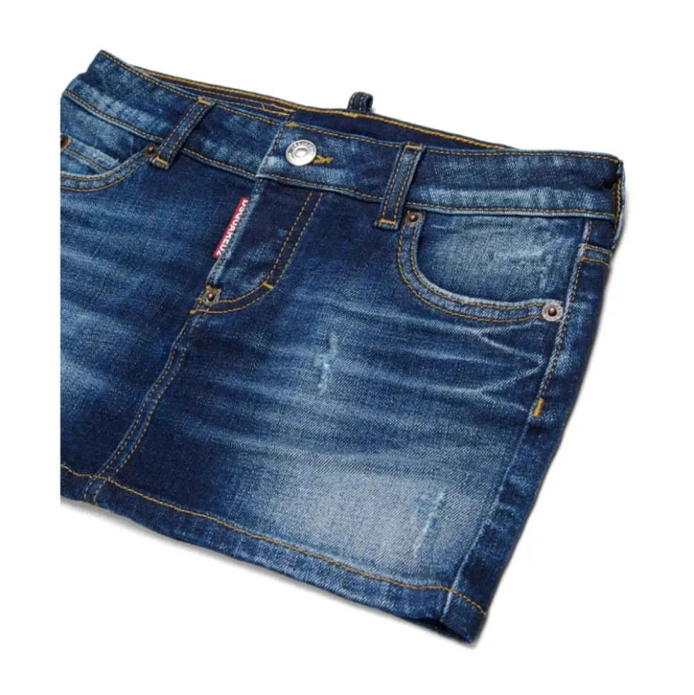Minigonna denim