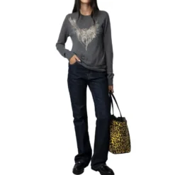 Miss Crystal Eagle Sweater