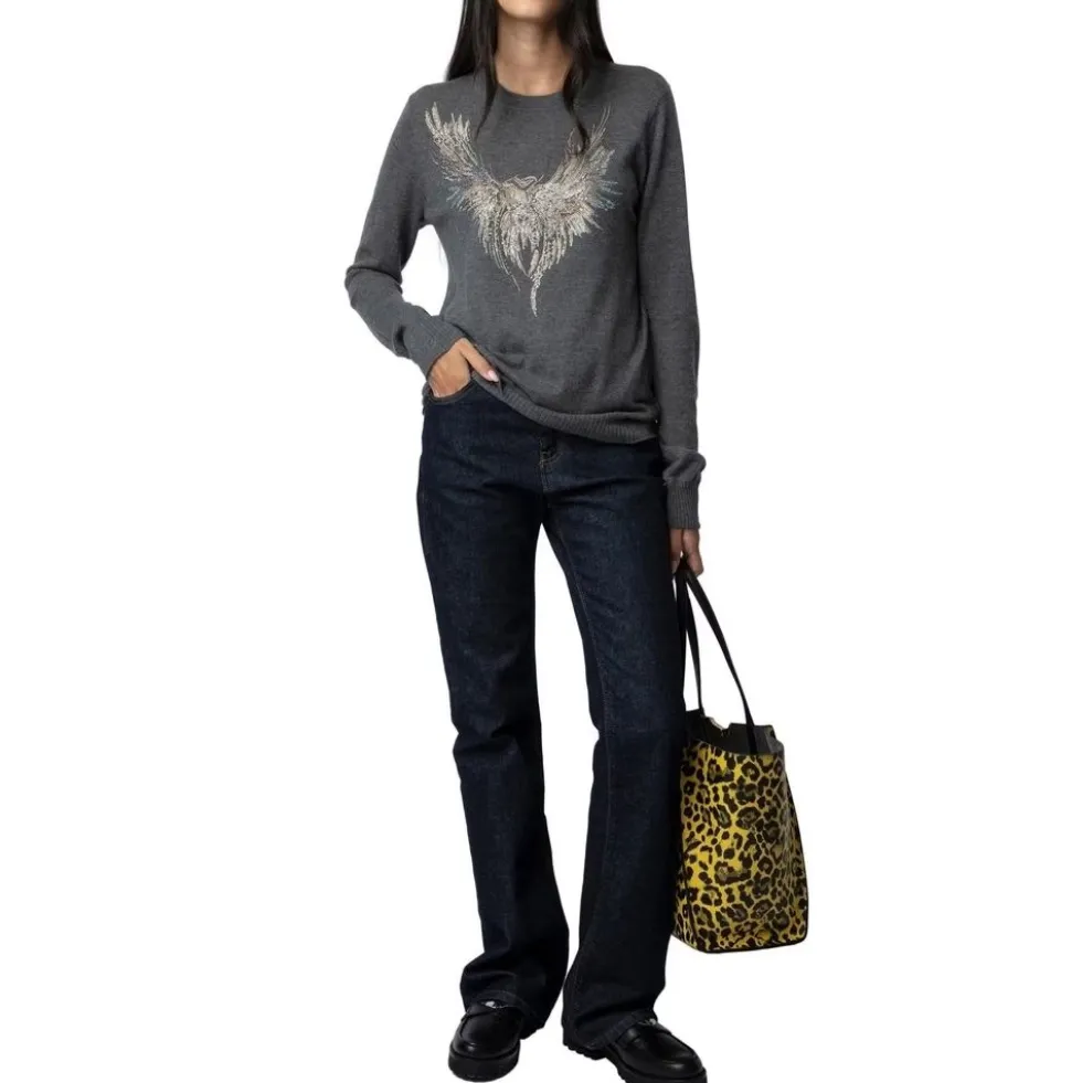 Miss Crystal Eagle Sweater