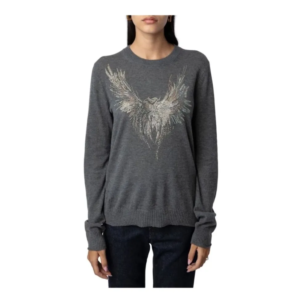 Miss Crystal Eagle Sweater
