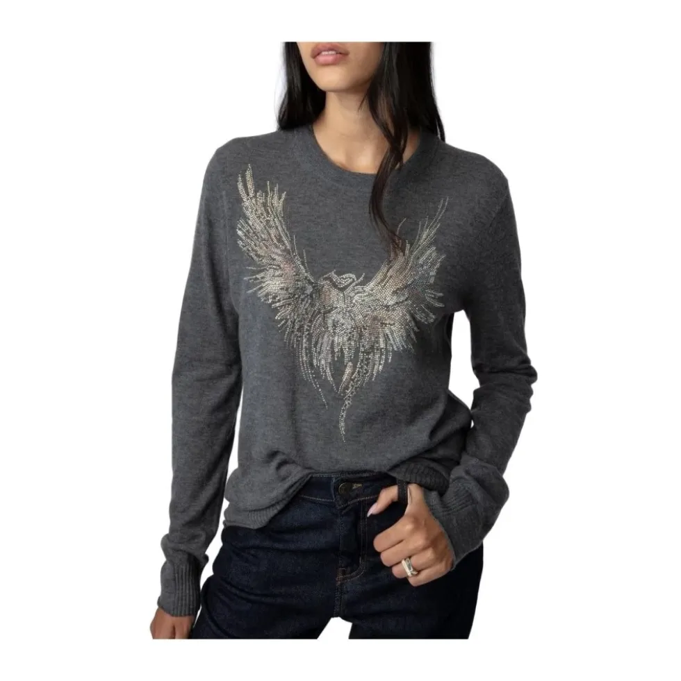 Miss Crystal Eagle Sweater
