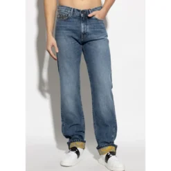 Mønstrede jeans