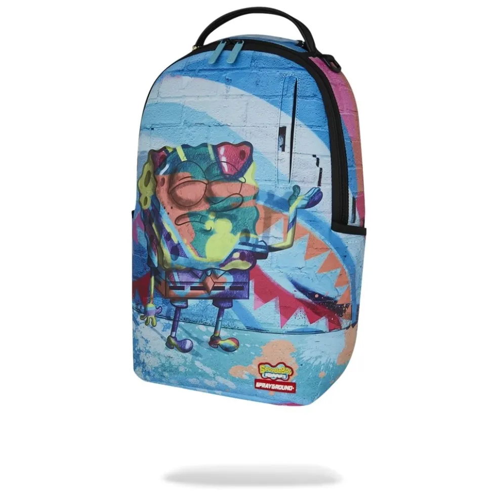 MOCHILA PAINTED SPONGEBOB BACKPACK