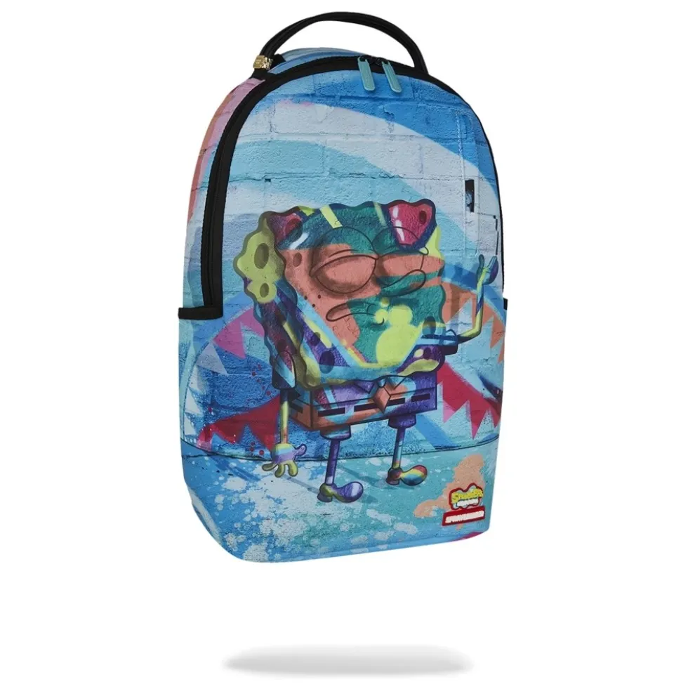 MOCHILA PAINTED SPONGEBOB BACKPACK