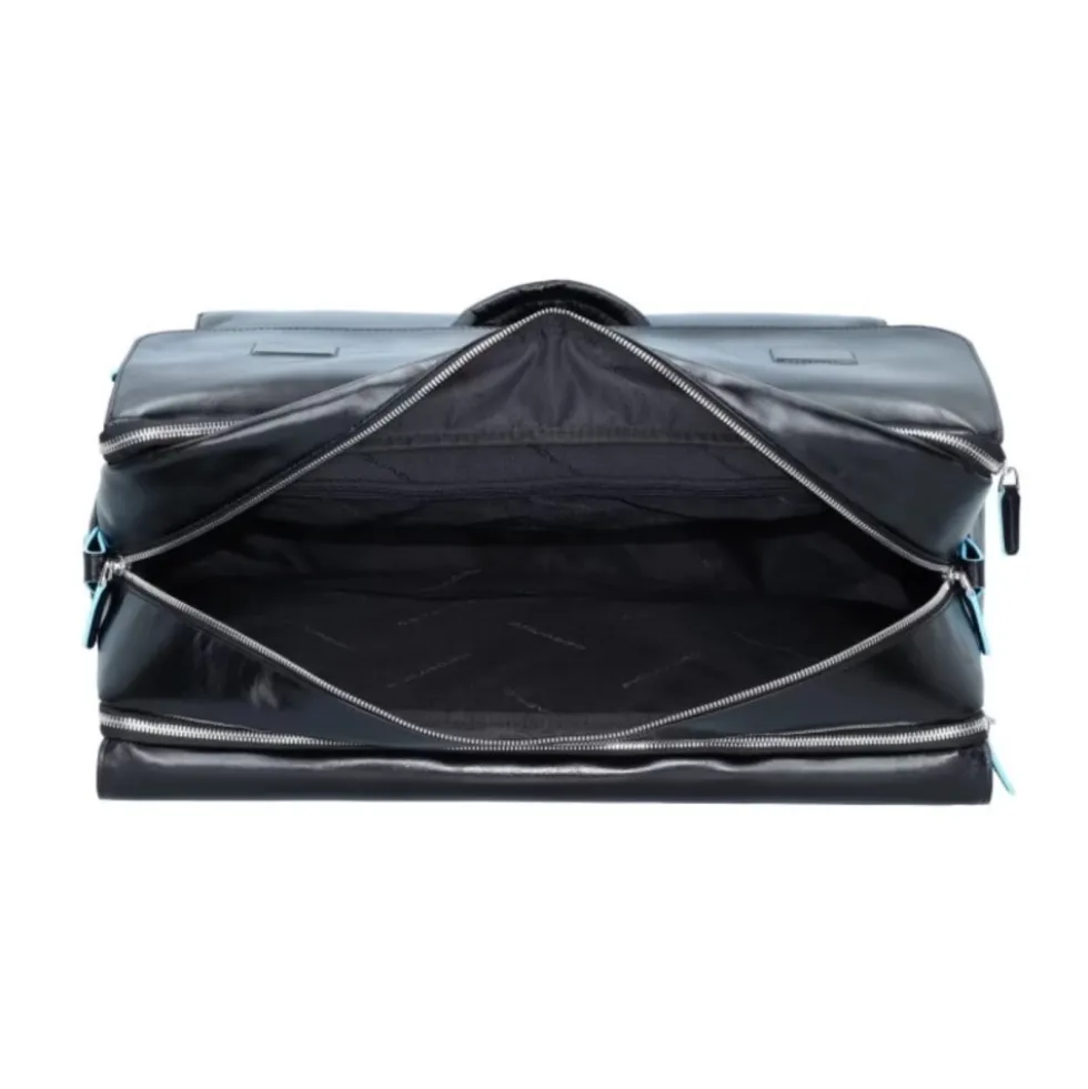 Moderne Læderrejsetaske med Laptoprum