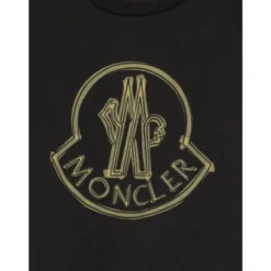 MONCLER KIDS T-shirts og Polos Sort