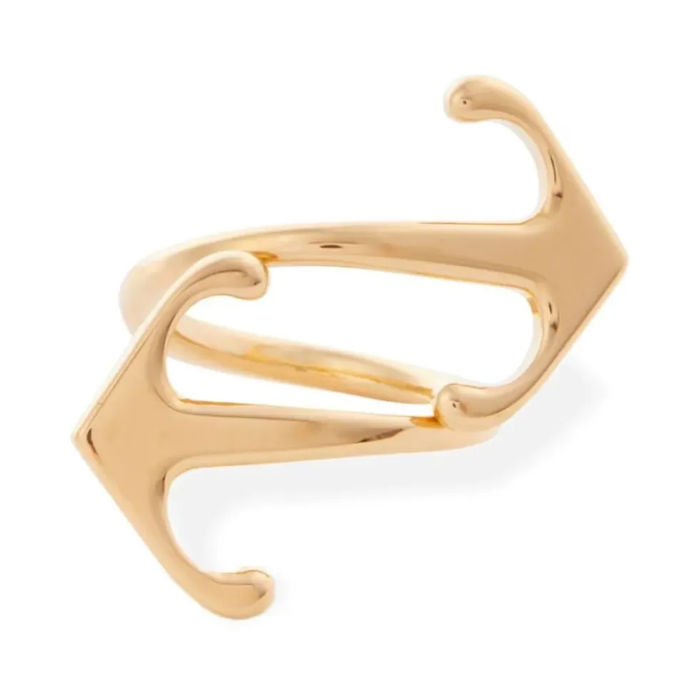 Mono Arrow Logo Ring