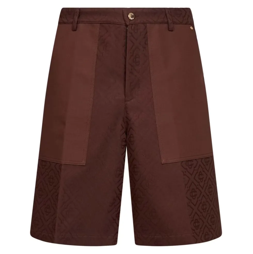 Monogram Cargo Shorts