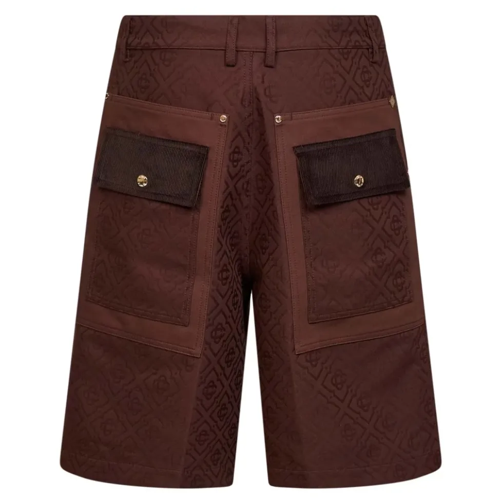 Monogram Cargo Shorts