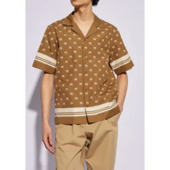 Monogrammeret bomuldshirt