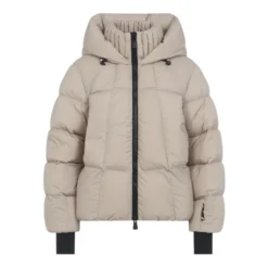 Mørk Beige Bonnieure Bomberjakke