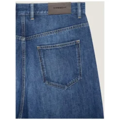 Mørkeblå Twisted Seam Bukser