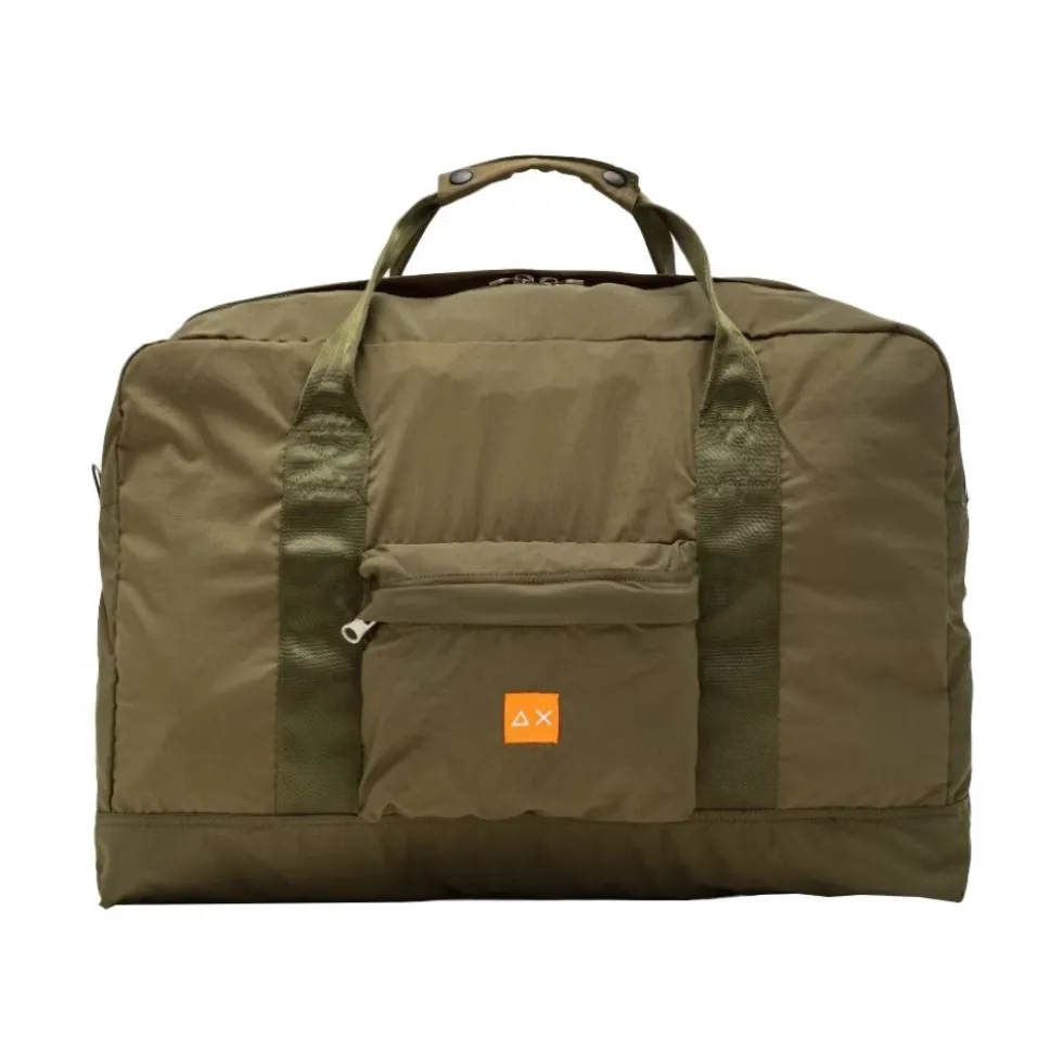 Mørk Militær Nylon Taske, der kan pakkes væk