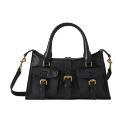 Mulberry - Small Roxanne, Black High Shine Leather
