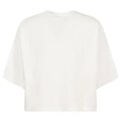 Myers Cropped Tee med Indrammet Monogram