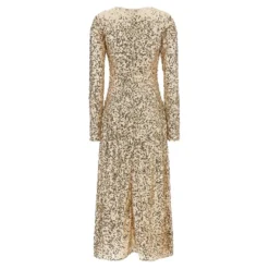 Net Sequins Midi Kjole