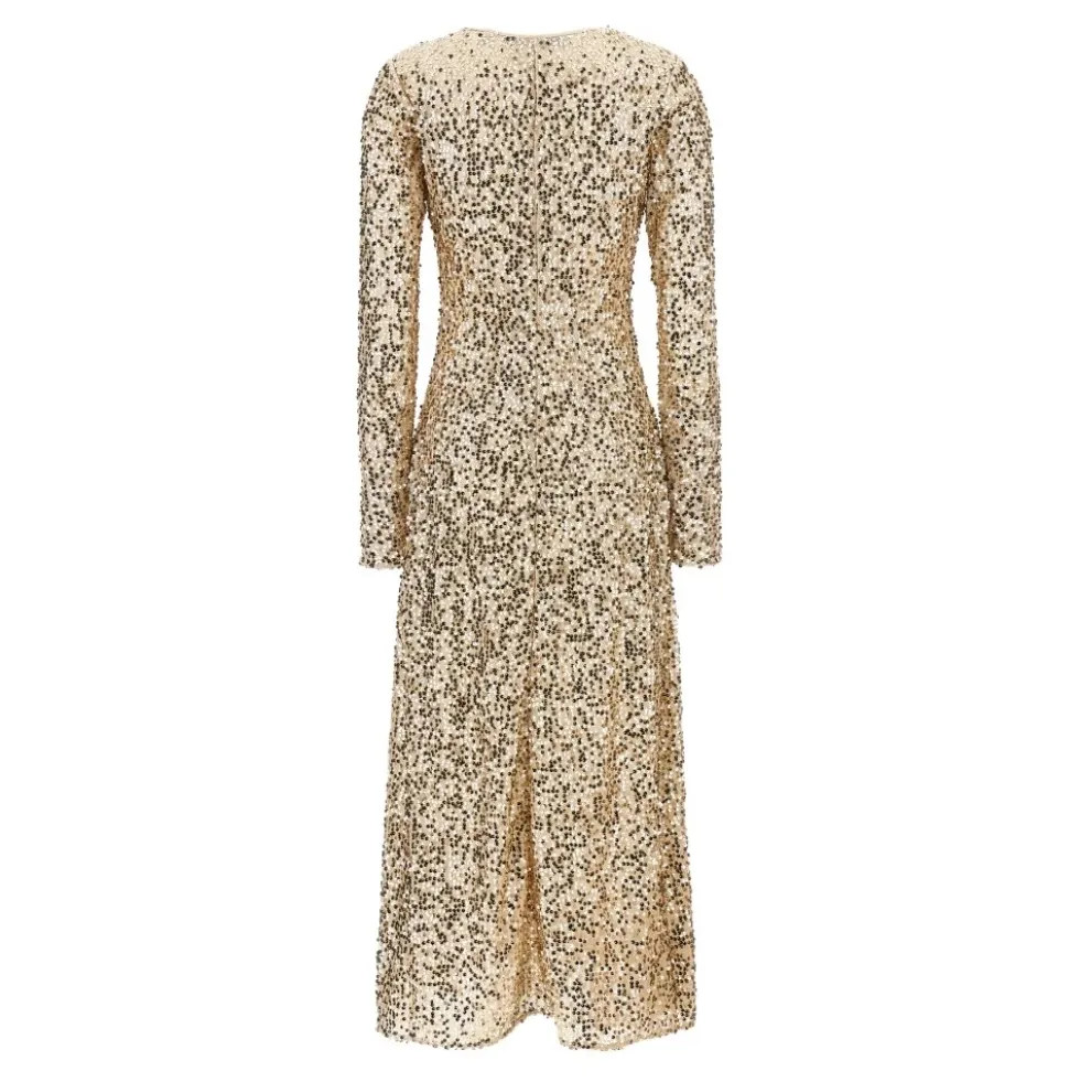 Net Sequins Midi Kjole