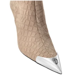Nubuck Støvletter med Lav Hæl 9