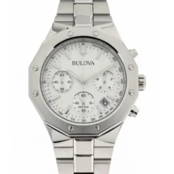 Octagon Chronograph Stål Ur