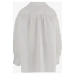 Oversized bomuldsskjorte