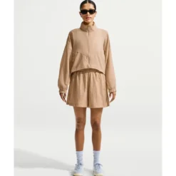 Oversized Letvægts Ripstop Jakke