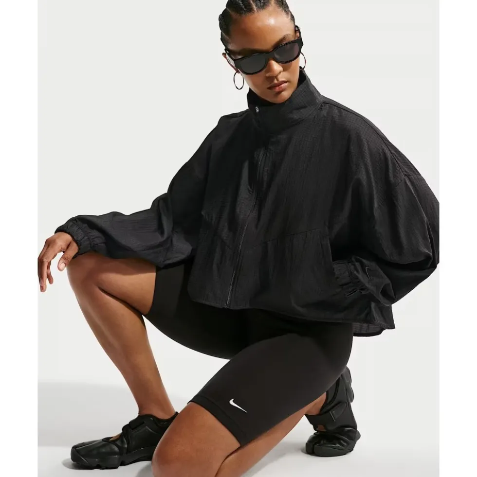 Oversized Letvægts Ripstop Jakke