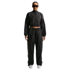 Oversized Mid-Rise Track Pants