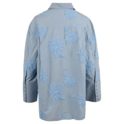 Oversized Skjorte med Kimonoærmer