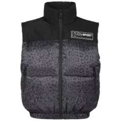 Padded Vest Leopard