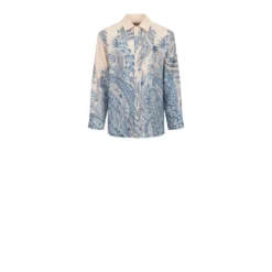 Paisley Poplin Skjorte