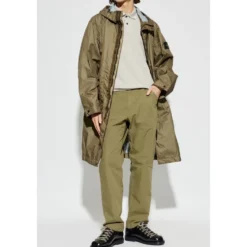 Parka med hætte