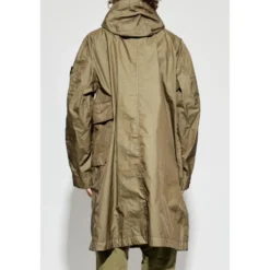 Parka med hætte