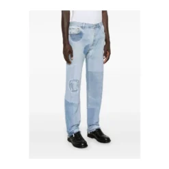 Patchwork Denim Jeans