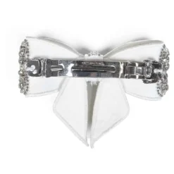 Pearl Crystal Bow Hårklemme