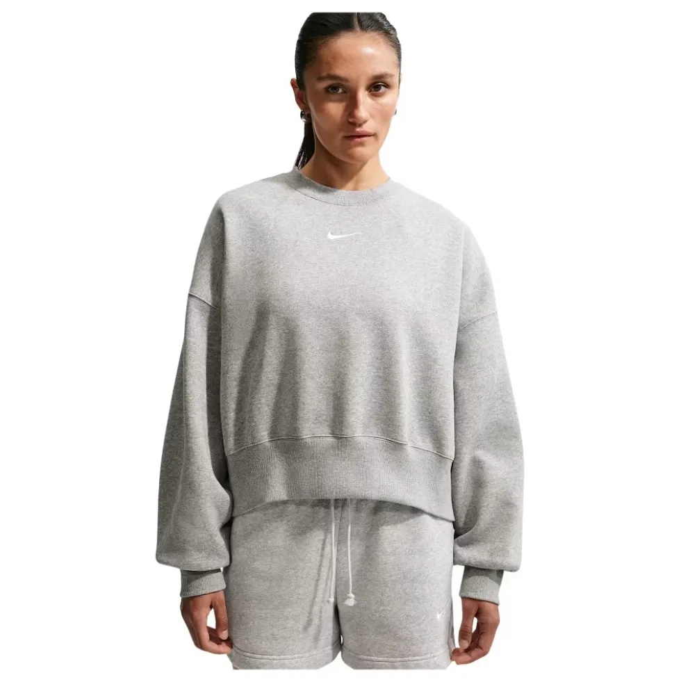 Phoenix Fleece Oversized Crew-Neck Sweatshirt