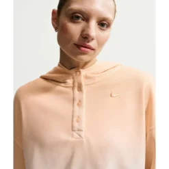 Phoenix Fleece Oversized Henley Hættetrøje