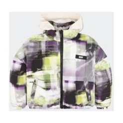 Piumino corto full zip