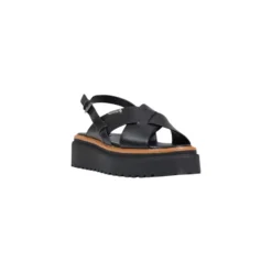 Platform Sandaler med Ankelrem, Spænde og Sløjfe