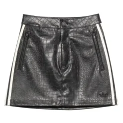 Pleather Mini Skirt