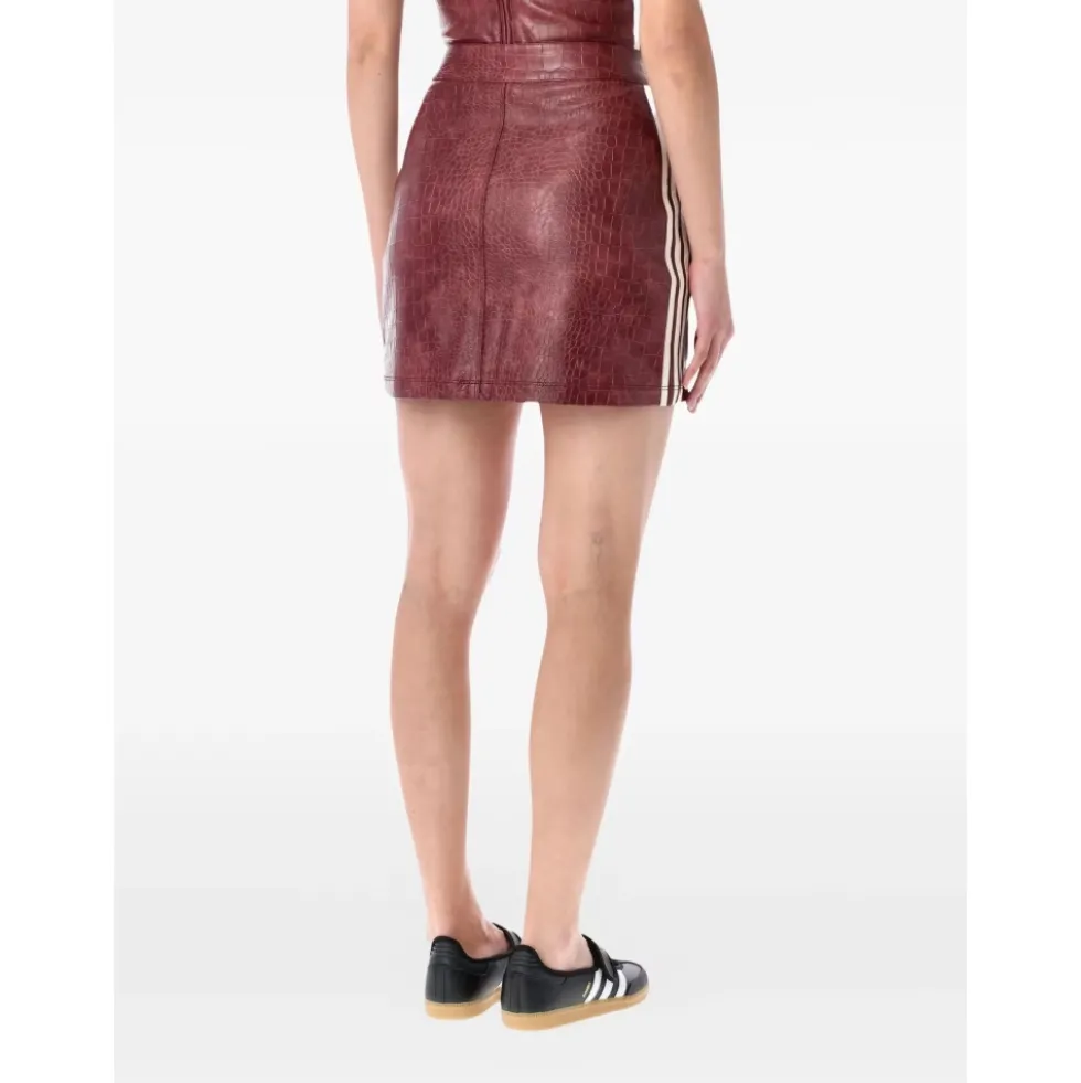 Pleather Mini Skirt