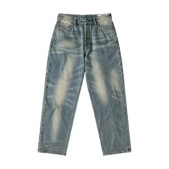 7-Pocket Seagull Embroidery Jeans