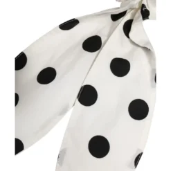 Polka-dot Scarf Tie Scrunchie