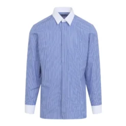 Poplin Track Stripe Contrast Classic Fit Skjorte