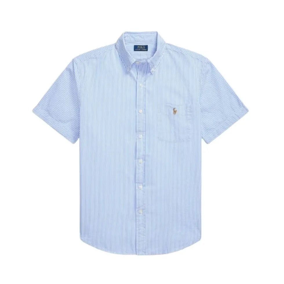 Prepster Custom Fit Seersucker Skjorte