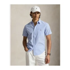 Prepster Custom Fit Seersucker Skjorte
