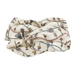 Printed Silk Twill Headband
